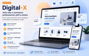 DIGITALX SITE ECOMMERCE TUNISIE