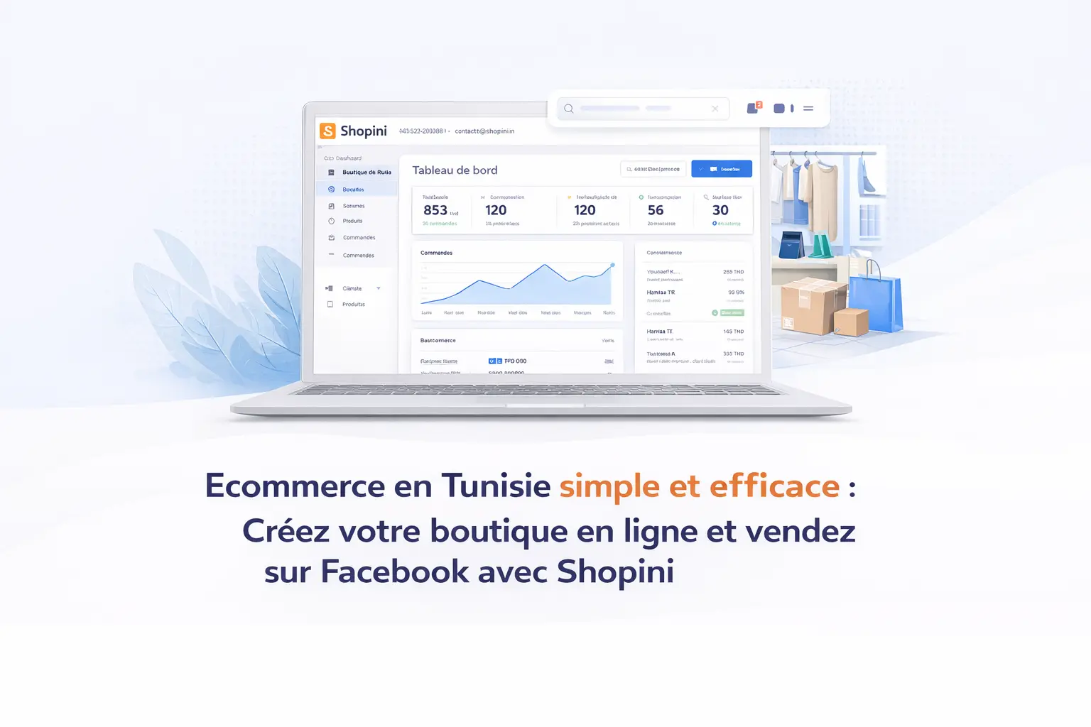 banner site e-commerce shopini